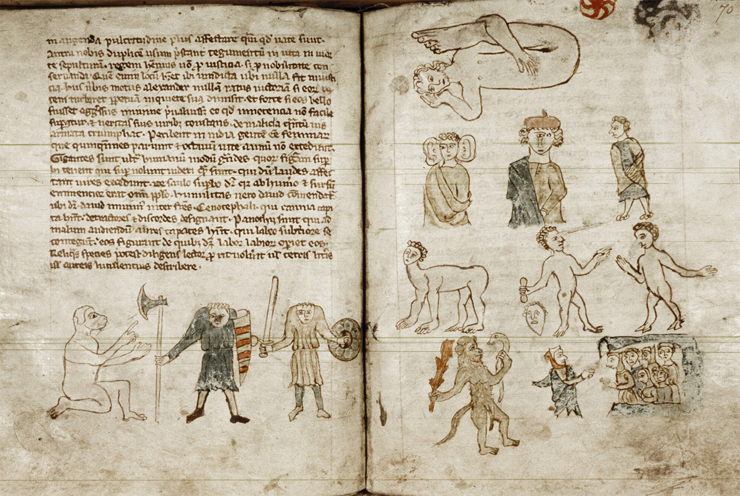 Sample page - Bodleian Library MS. Douce 088