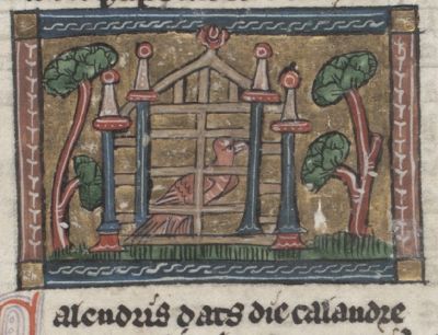Lark in a cage